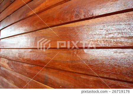 Wall made of wood Wall made of wood 26719176