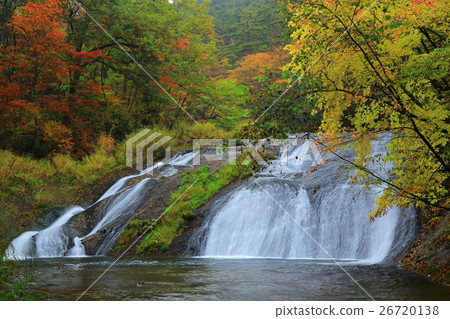 Hanamaki溫泉秋葉Kamabuchi瀑布 26720138