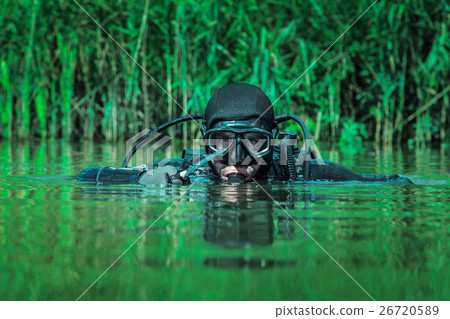 Navy SEAL frogman 26720589