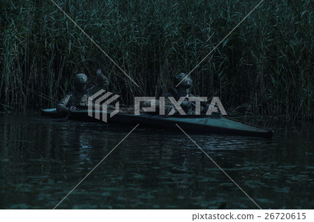Spec ops in the military kayak 26720615