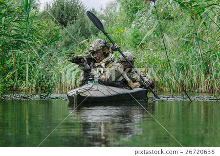 Spec ops in the military kayak 26720638