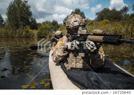 Spec ops in the military kayak 26720640