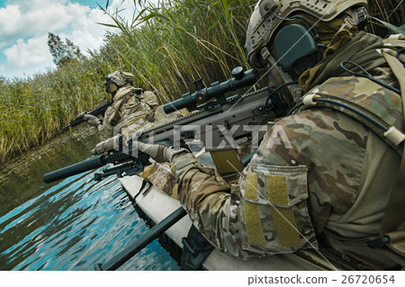 Spec ops in the military kayak 26720654
