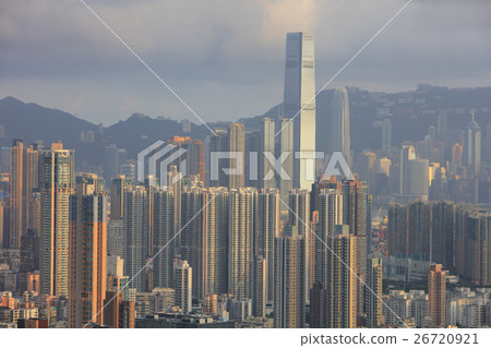 Skyline of the skyscrapers Eagle Nest hill Skyline of the skyscrapers Eagle Nest hill 26720921