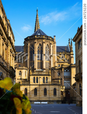Cathedral of the Good Shepherd in sunny day. San Sebastian 26723220