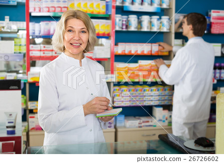 technicians working in chemist shop technicians working in chemist shop 26726602