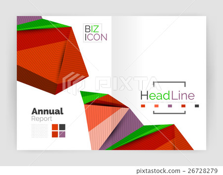 Low poly triangle business background 26728279
