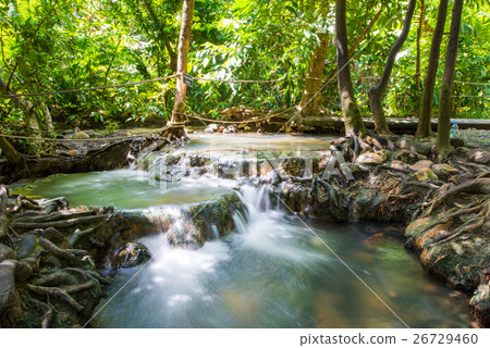 Hot spring waterfall at Khlong Thom Nuea, Krabi 26729460