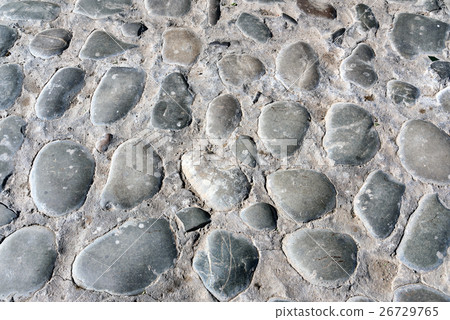 Old cobble stone road 26729765