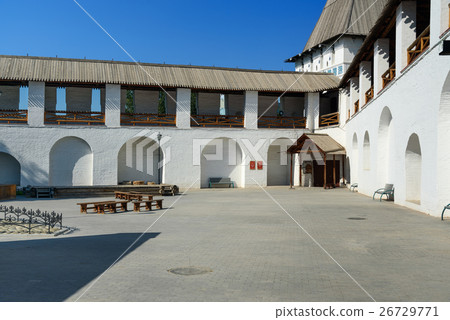 Artillery Tower and Yard of Kremlin in Astrakhan 26729771
