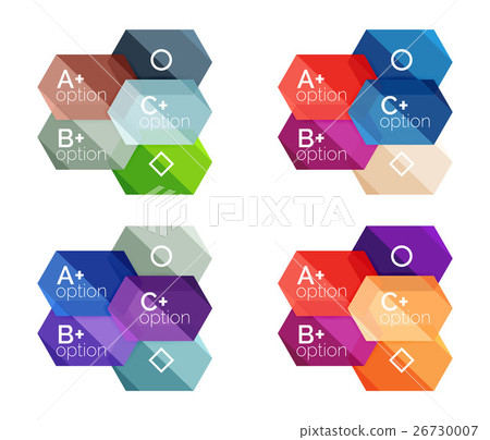 Option infographic templates 26730007