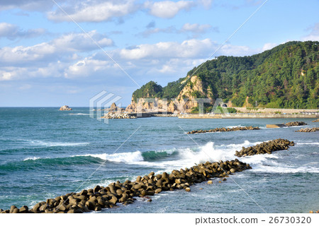Murakami City Sasagawa Flow Road Station Sasagawa Landscape from the Flow 26730320