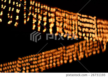 Abstract circular bokeh background of  xmas light 26731193