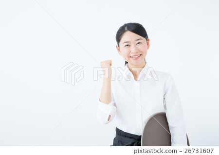 咖啡廳職員(托盤) 咖啡廳職員(托盤) 26731607