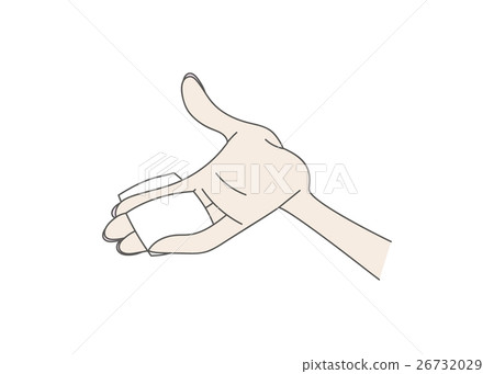 矢量素材：女子手＃4 26732029