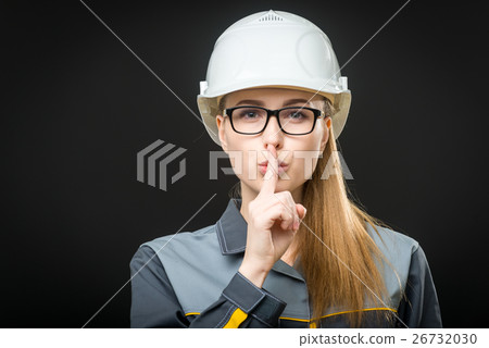portrait of a female worker 26732030