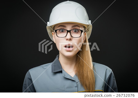 portrait of a female worker 26732076