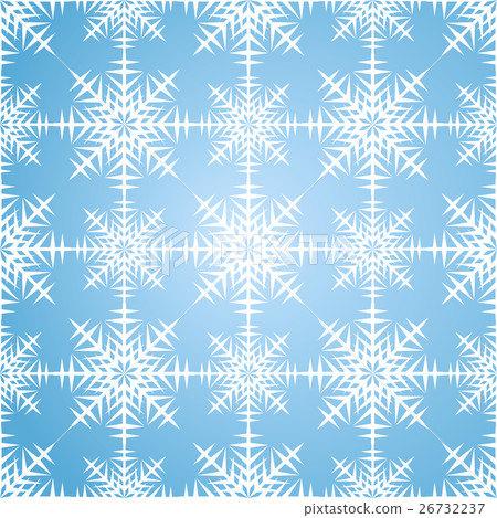 Vector seamless pattern snowflakes winter. Vector seamless pattern snowflakes winter. 26732237