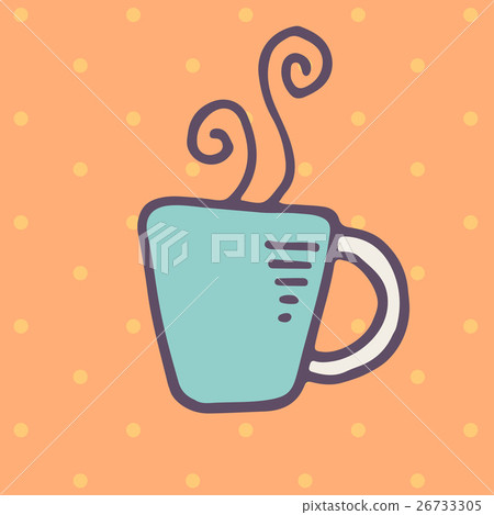 Cup of hot drink icon Cup of hot drink icon 26733305