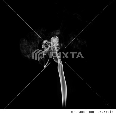 White smoke on black background White smoke on black background 26733718