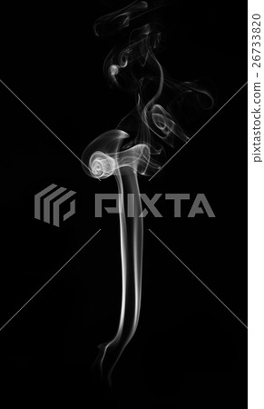 White smoke on black background White smoke on black background 26733820