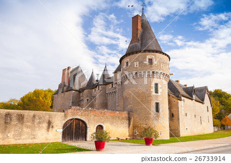 Old french castle in Loire Valley 26733914