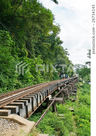 Thailand Kanchanaburi, Thai Bud Railway, Alhill Bridge Bridge, Tam Krase Pier 26734145
