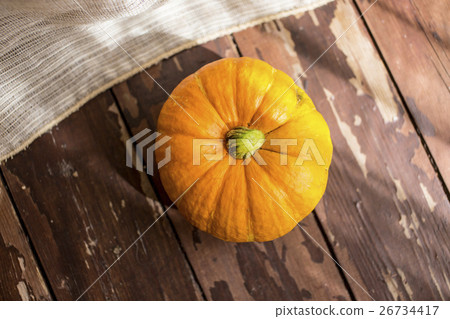 Big Pumpkin in an autumn country fair 26734417