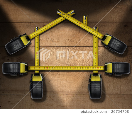 House - Tape Measures Tools House - Tape Measures Tools 26734708