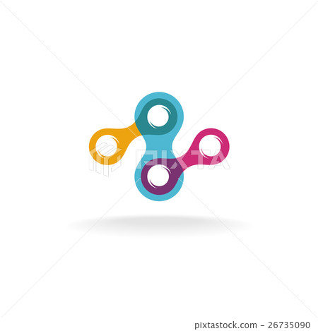 Abstract technical logo Abstract technical logo 26735090