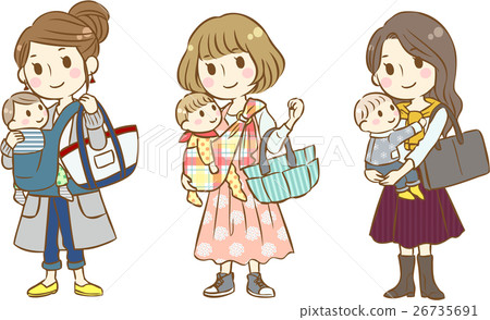 時尚媽媽和寶寶3種套裝 時尚媽媽和寶寶3種套裝 26735691