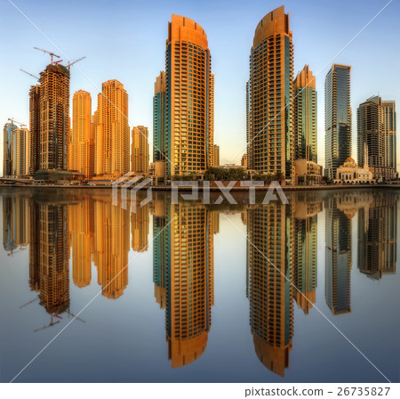 Dubai Marina bay, UAE 26735827