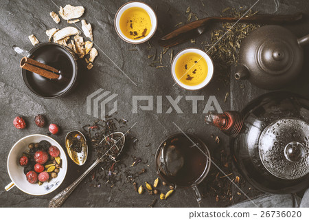 Tea diversity concept horizontal 26736020