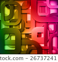 Colorful abstract background. Vector 26737241