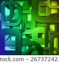 Colorful abstract background. Vector 26737242