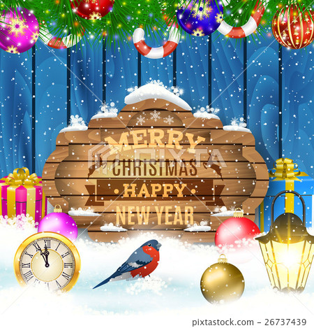 Christmas Greeting Card. Christmas Greeting Card. 26737439
