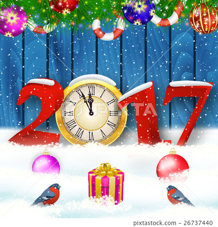 Christmas Greeting Card. 26737440