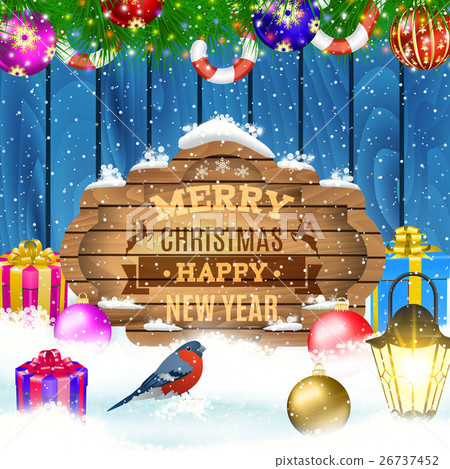 Christmas Greeting Card. Christmas Greeting Card. 26737452