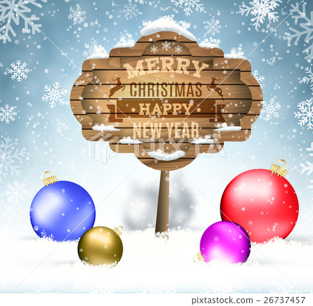Winter background with presents. . Winter background with presents. . 26737457