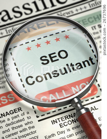 SEO Consultant Join Our Team. 3D. 26737696