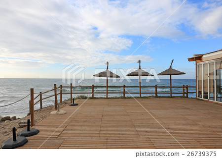 Seaside cafe in Europe 26739375