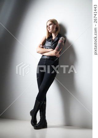 Girl posing in studio 26741443