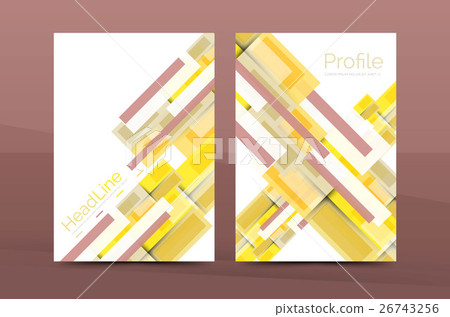 Set of abstract lines backgrounds - business Set of abstract lines backgrounds - business 26743256