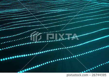 3d rendering blue abstract space dark background 3d rendering blue abstract space dark background 26744395