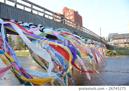 淺野河橋和鯉魚飄帶 淺野河橋和鯉魚飄帶 26745275