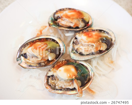 清蒸九孔 26747495