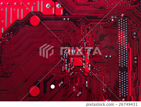 Circuit board background 26749431
