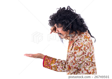 Emotion Portrait of happy Asian man 26749501