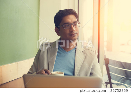 indian male drinking coffee indian male drinking coffee 26752869