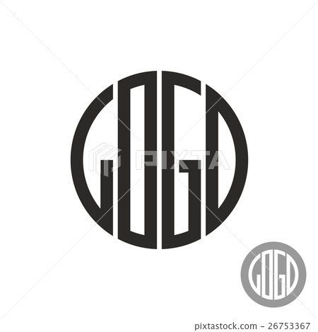 Round style word Logo 26753367